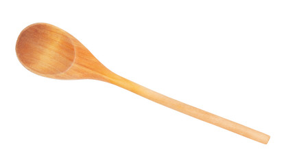 Used wooden spoon