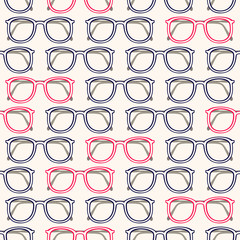 gray and pink glasses