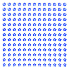 花のパターンのイラスト