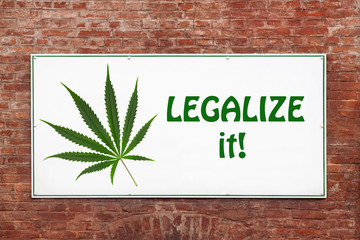 Cannabis Kampagne / Legalize it / Legalisierung