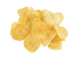 Heap potato chips