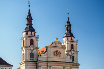 Fototapeta premium Evangelische Stadtkirche Ludwigsburg