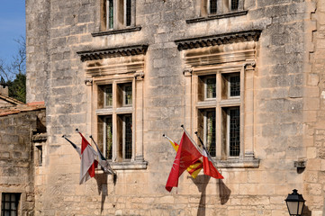 Les Baux,facciata storica