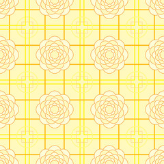 seamless background with abstract geometric shapes