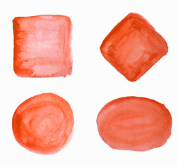 Vector beautiful handmade strokes