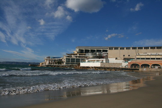 plage des catalans &agrave; marseille