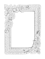 White picture frame