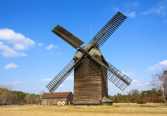 Historical, original windmill