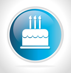 Birthday design, vector illustration.