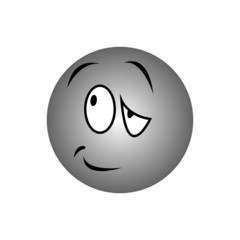 Fototapeta premium cartoon face emotions