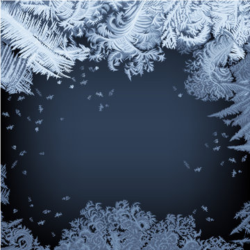 Frosty Window - background