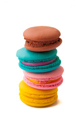 Tasty colorful macaroon
