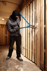 Opening cella with pliers