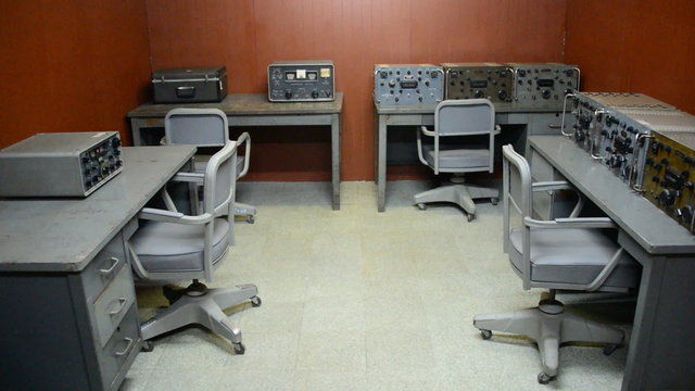 Pan Down - Underground Command Center - Independence Palace - Ho Chi Minh City