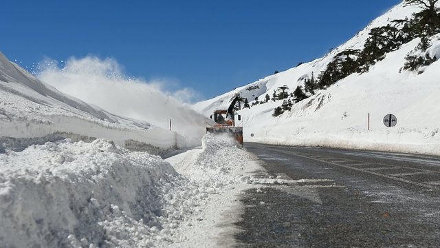 kar küreme ve püskürtme & yolları trafiğe açmak
