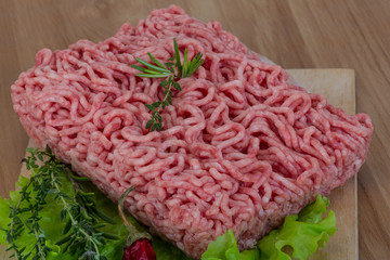 Raw minced meat