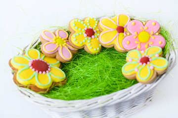 Easter traditional Gingerbread cookies