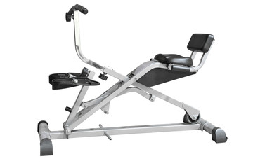 rowing machine isolated on white background © sergiy1975