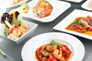 Variety of Thai Meals