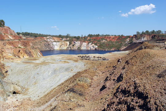 Sao Domingos Mine, Alentejo, Portugal