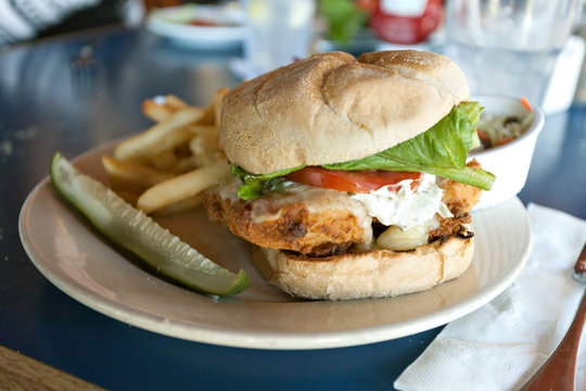 Fried Cod Sandwich