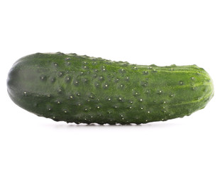 Cucumber vegetable  isolated on white background cutout