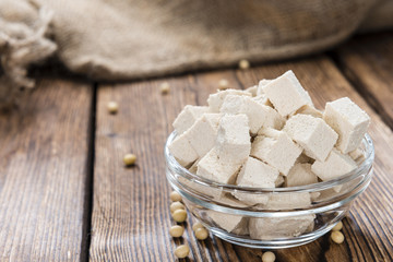 Portion of Tofu
