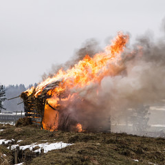 Fire shed
