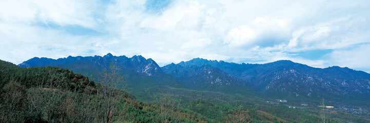 Naklejka premium 한국의 산