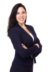 Brunette Businesswoman portrait