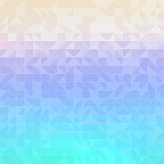 Mosaic colorful background of geometric shapes.