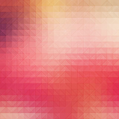 Mosaic colorful background of geometric shapes.