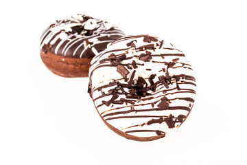 donut on white blackground