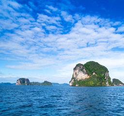 Naklejka premium islands in andaman sea