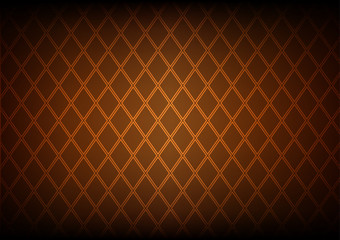 vector pattern Square on brown  background