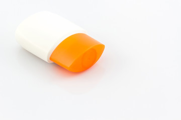 Plastic bottle for beauty product .