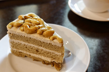 Coffee cake .