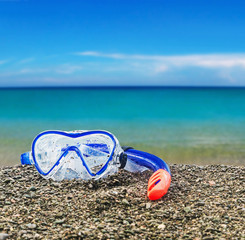 mask and snorkel diving