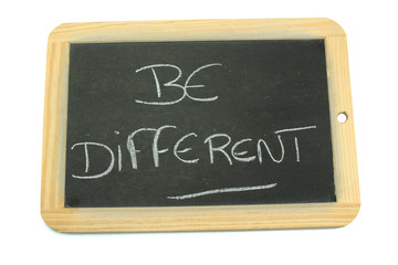 Obraz premium slate be different