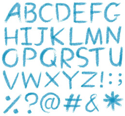 Letters of the alphabet