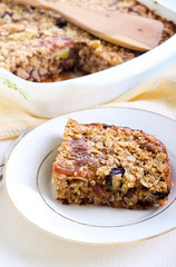 Fruity baked oatmeal