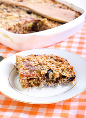 Fruity baked oatmeal