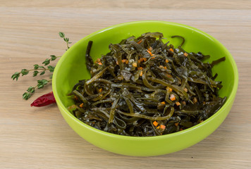 Fototapeta premium Laminaria salad