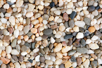 Close-up shot of quartz stones. Natural stones texture.