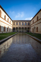 Sforzesco Castle Duke Courtyard