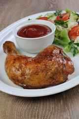 Baked Chicken Thighs