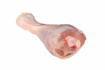 raw chicken leg