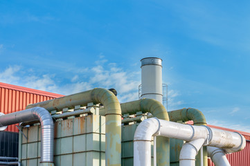 System of filtration of a factory