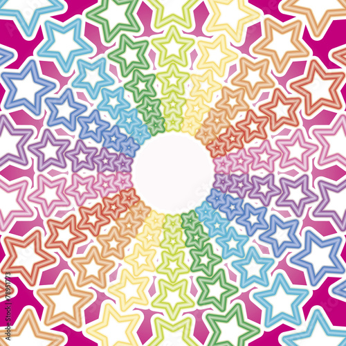 背景素材壁紙 虹 虹色 レインボー 七色 カラフル 流れ星 星 スター 星屑 花火 打上げ花火 花火大会 祭 祝賀 パーティー Avatar Wall Mural Avat Tomo00