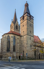 Obraz premium Kaufmannskirche St. Gregor, Erfurt, Germany